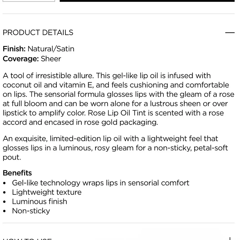 🌹 TOM FORD Rose Lip Oil Tint (Limited Edition) - Picture 5 of 7